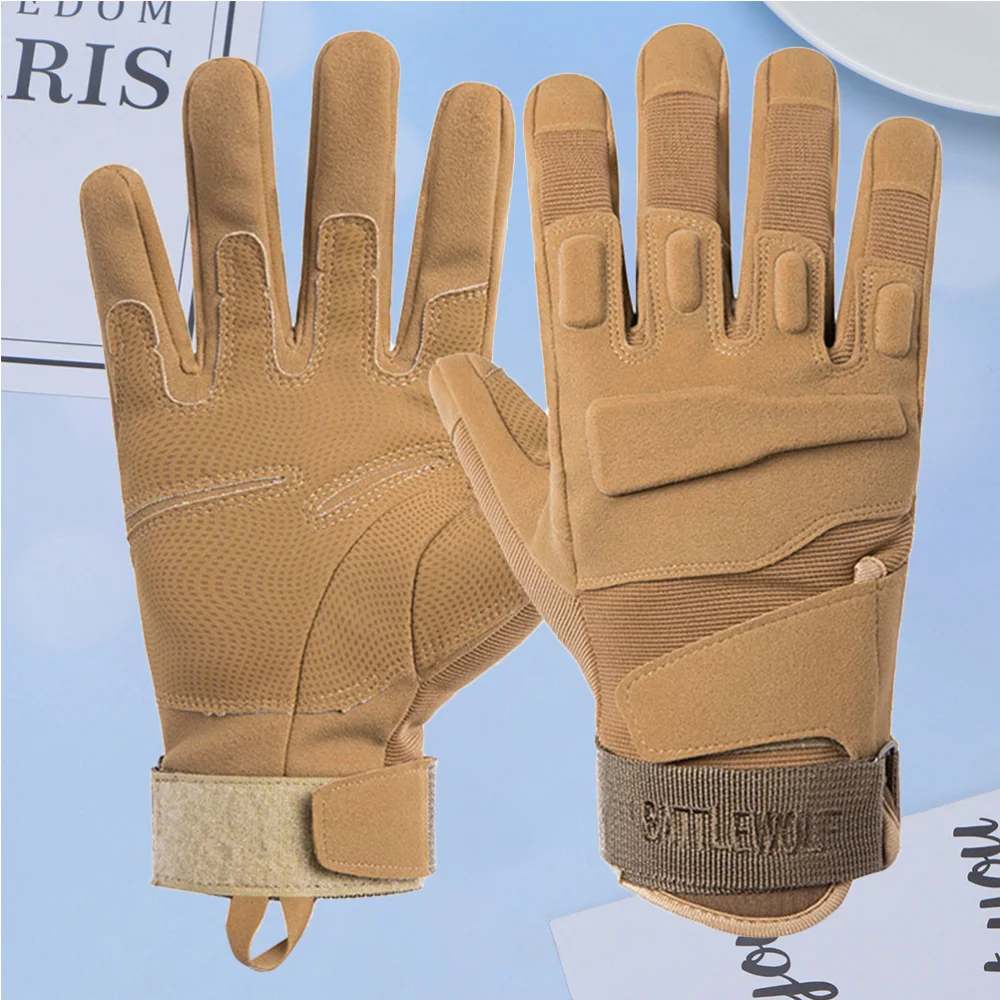1 Pair Outdoor Mountaineering Full-finger for Training Cycling Antiskid Protective Mitts for Man and Woman
1 Pair Outdoor Mountaineering Full-finger for Training Cycling Antiskid Protective Mitts for Man and Woman