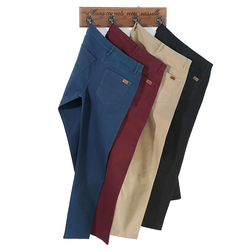 2020 Autumn Winter New Casual Pants Men Cotton Slim Fit Chinos Fashion Trousers Male Brand Clothing Plus Size 42 44 46
2020 Autumn Winter New Casual Pants Men Cotton Slim Fit Chinos Fashion Trousers Male Brand Clothing Plus Size 42 44 46