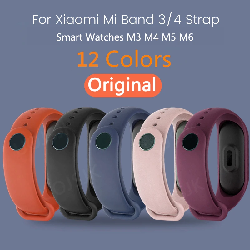 Original Strap For Xiaomi Mi Band 4 3 Silicone Wristband Bracelet For Xiaomi Mi Band 4 Smart Watches M3 M4 M6 Colors Wriststrap
Original Strap For Xiaomi Mi Band 4 3 Silicone Wristband Bracelet For Xiaomi Mi Band 4 Smart Watches M3 M4 M6 Colors Wriststrap