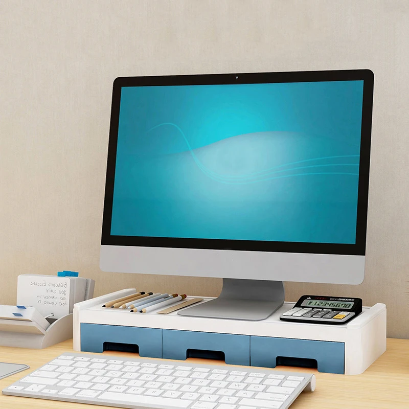 Hot Sal Monitor Riser Stand Desk Shelf with Drawer Keyboard Storage Stylish Multifunctional Desktop Organizer Computer Tabletop
Hot Sal Monitor Riser Stand Desk Shelf with Drawer Keyboard Storage Stylish Multifunctional Desktop Organizer Computer Tabletop