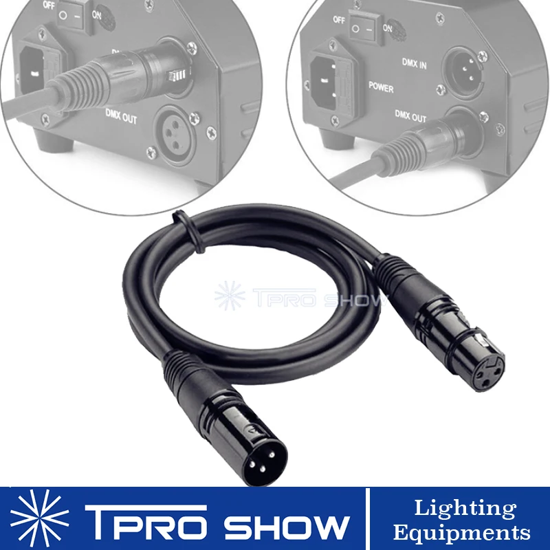 Moving Head Dmx Cable 1 - 15 Meters 3 Pin XLR Connectors 512 Signal Transfer To Wireless Controller LED Par Fog Machine DJ Light
Moving Head Dmx Cable 1 - 15 Meters 3 Pin XLR Connectors 512 Signal Transfer To Wireless Controller LED Par Fog Machine DJ Light