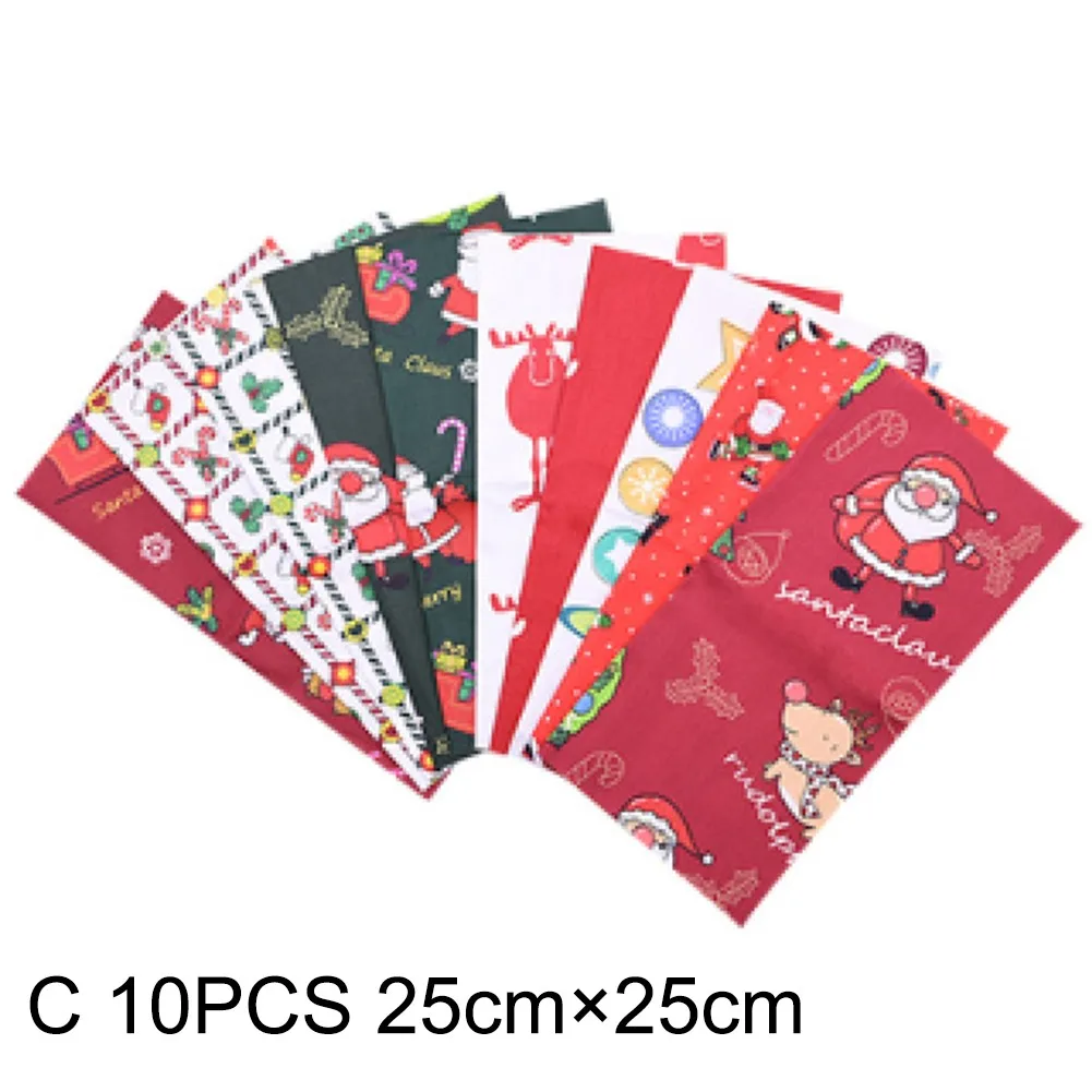 Christmas Series Square Cotton Fabric Patchwork Cloth DIY Craft Sewing Uilting Fabric Patchwork Needlework DIY Handmade MateriaL
Christmas Series Square Cotton Fabric Patchwork Cloth DIY Craft Sewing Uilting Fabric Patchwork Needlework DIY Handmade MateriaL