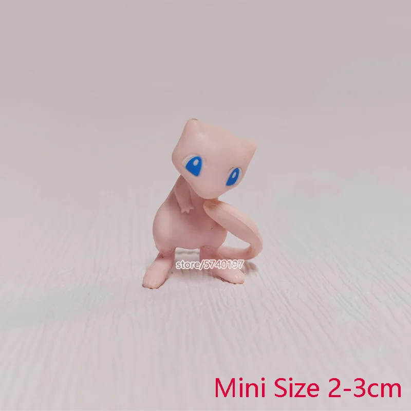 Мини фигурки покемонов из аниме 2 3 см героев Gengar Ponyta Mewtwo blastoismr Mime Drednaw Magnemite Morpeko