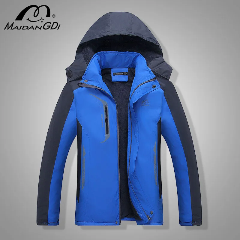 MAIDANGDI Men's Jackets 2021 Winter New Outdoor Thicken Climbing Sportswear Hiking Hooded Coats Waterproof Windproof Warm
MAIDANGDI Men's Jackets 2021 Winter New Outdoor Thicken Climbing Sportswear Hiking Hooded Coats Waterproof Windproof Warm