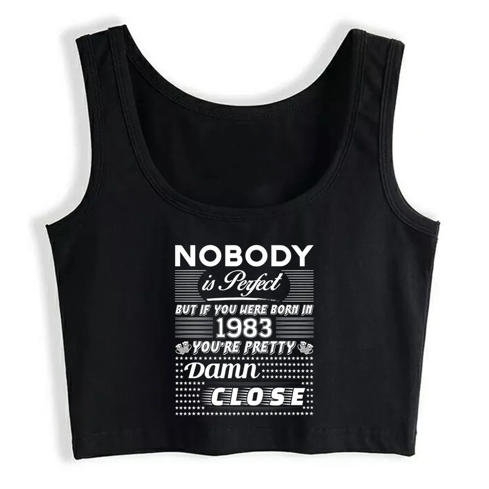 Crop Top Women If You Were Born In 1983 Harajuku Tank Top Women Casual Women Clothes
Crop Top Women If You Were Born In 1983 Harajuku Tank Top Women Casual Women Clothes