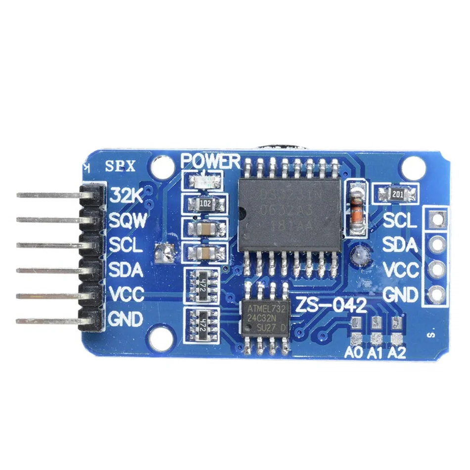 

1PCS DS3231 Real Time Clock Module RTC Sensor High Precision AT24C32 IIC Timer Alarm Clock for Arduino Raspberry Pi