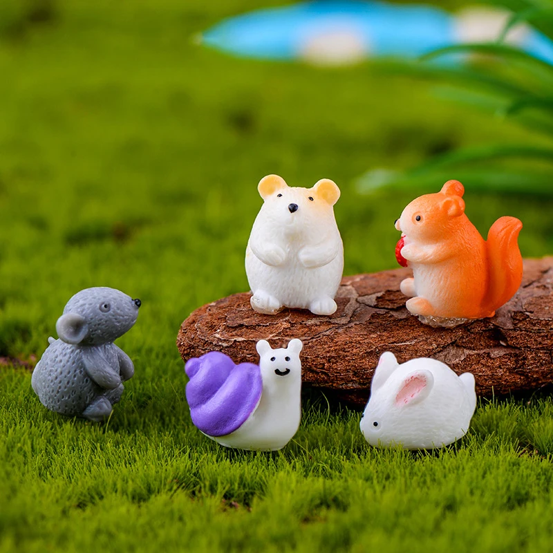 3Pc Mini Pocket Small Animal Resin Ornaments Small Hamster Rabbit Snail Micro Landscape Ornaments Home Micro Landscape Ornaments
3Pc Mini Pocket Small Animal Resin Ornaments Small Hamster Rabbit Snail Micro Landscape Ornaments Home Micro Landscape Ornaments