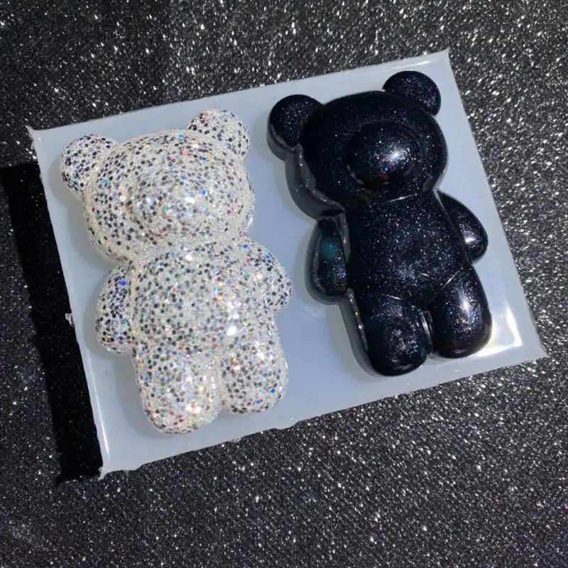 Cute Bear Pendant Resin Casting Mold Animals Bear Keychain Resin Mold Jewelry Making Tools
Cute Bear Pendant Resin Casting Mold Animals Bear Keychain Resin Mold Jewelry Making Tools
