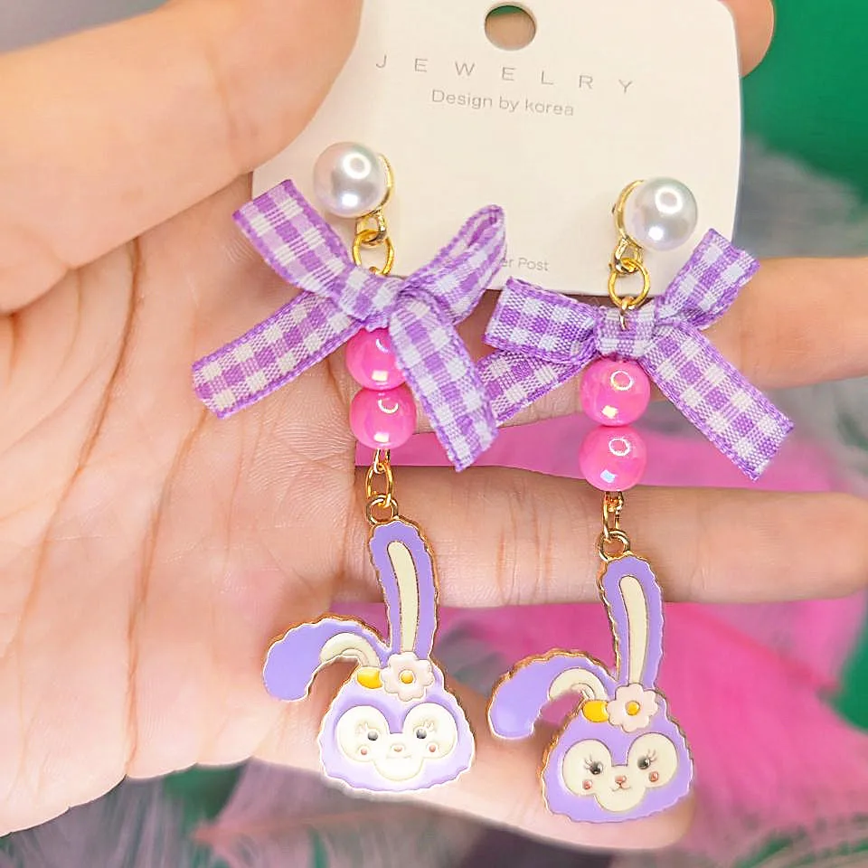 Disney Duffy ShellieMay Anime Accessories Women Fashion Cosplay StellaLou 925 Silver Needle Ear Pendants
Disney Duffy ShellieMay Anime Accessories Women Fashion Cosplay StellaLou 925 Silver Needle Ear Pendants