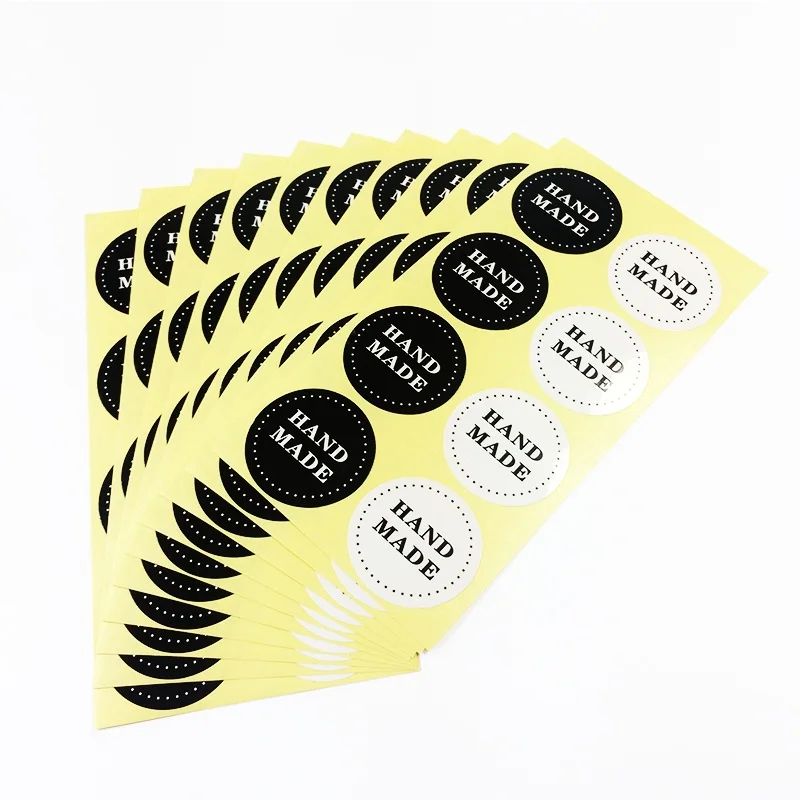 80 Pcs/lot Label sticker packaging seal label scrapbook Round Black And white HAND MADE DIY Baking Decoration Label
80 Pcs/lot Label sticker packaging seal label scrapbook Round Black And white HAND MADE DIY Baking Decoration Label