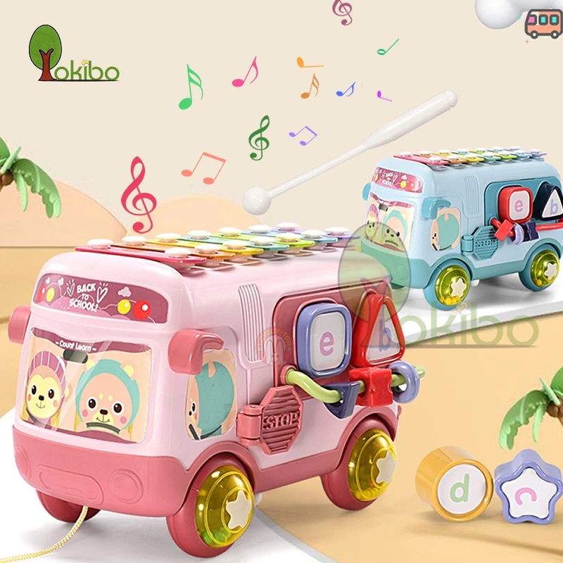 Musical Instrument Baby Rattles Mobiles Toys Xylophone Knock Piano Bus Beads Blocks Montessori Educational Toy For Children 
Musical Instrument Baby Rattles Mobiles Toys Xylophone Knock Piano Bus Beads Blocks Montessori Educational Toy For Children