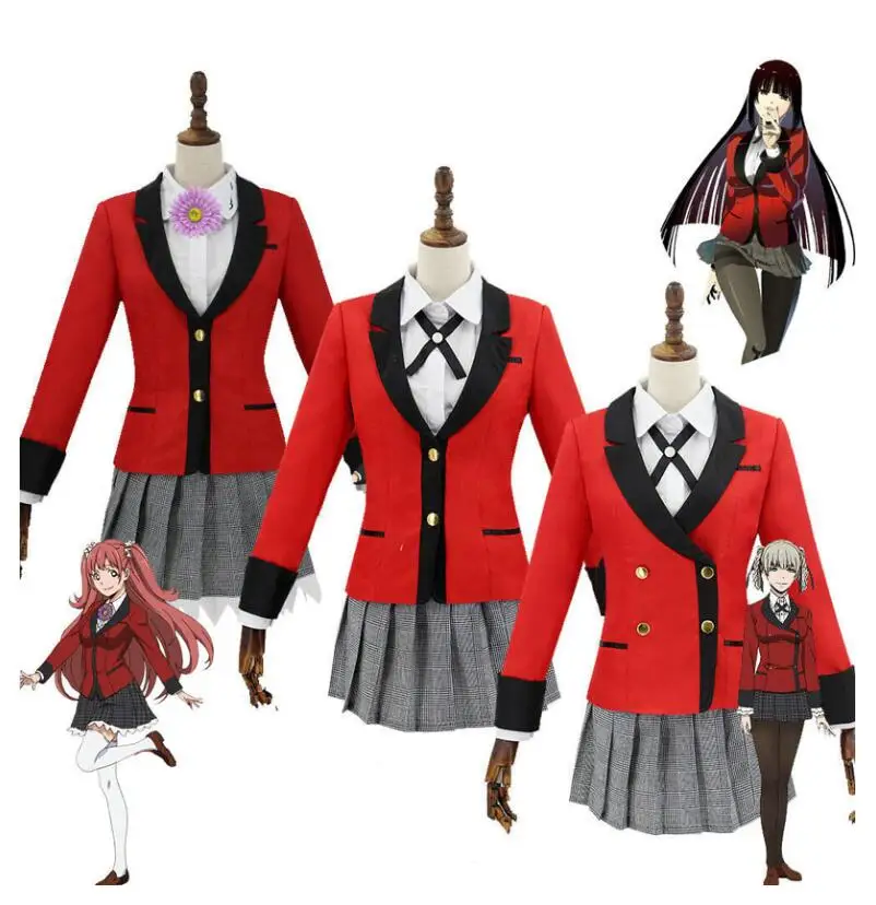 Косплей Аниме Kakegurui Kirari Momobami, карнавальный костюм на Хэллоуин, женский костюм Yumemite Yumemi, школьная форма, костюмы, парик
Косплей Аниме Kakegurui Kirari Momobami, карнавальный костюм на Хэллоуин, женский костюм Yumemite Yumemi, школьная форма, костюмы, парик
