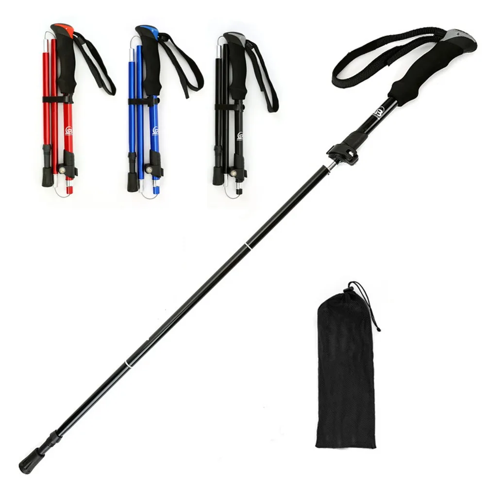 Lightweight Outdoor Folding Telescopic Trekking Poles Elderly Crutch Ski Cane Non-slip Walking Poles Nordic Walking Sticks
Lightweight Outdoor Folding Telescopic Trekking Poles Elderly Crutch Ski Cane Non-slip Walking Poles Nordic Walking Sticks