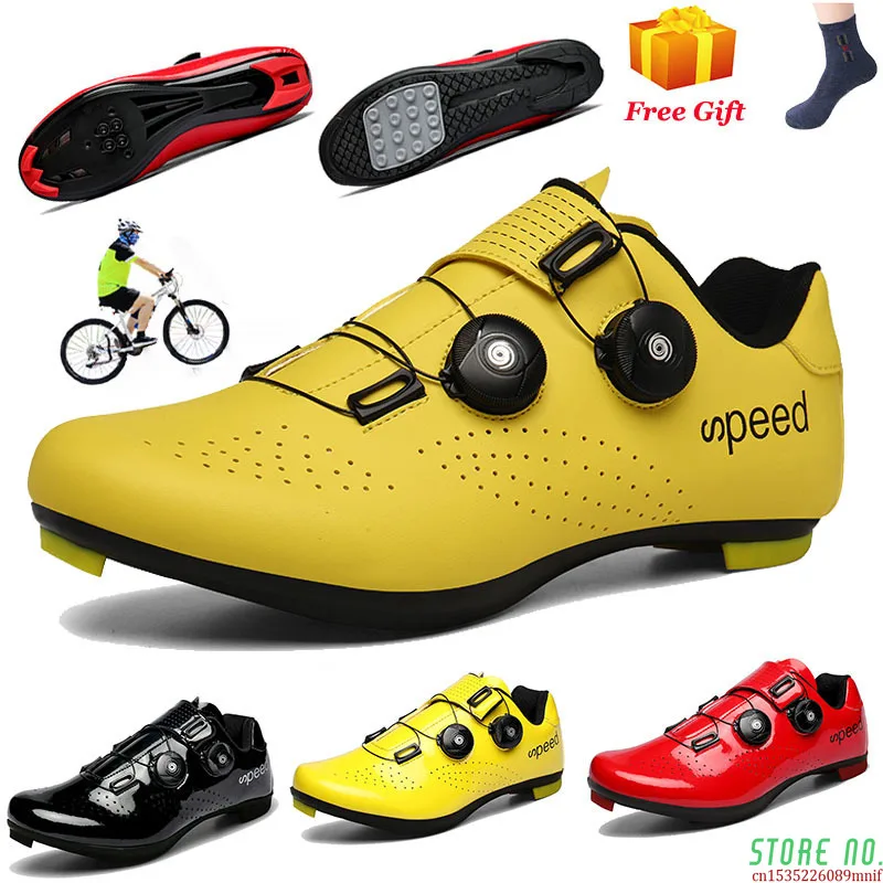 High Quality MTB Cycling Shoes Men Carbon Fiber Road Bike Shoes Racing Bicycle Sneaker Women Self-Locking Cycling Sport Shoes
High Quality MTB Cycling Shoes Men Carbon Fiber Road Bike Shoes Racing Bicycle Sneaker Women Self-Locking Cycling Sport Shoes
