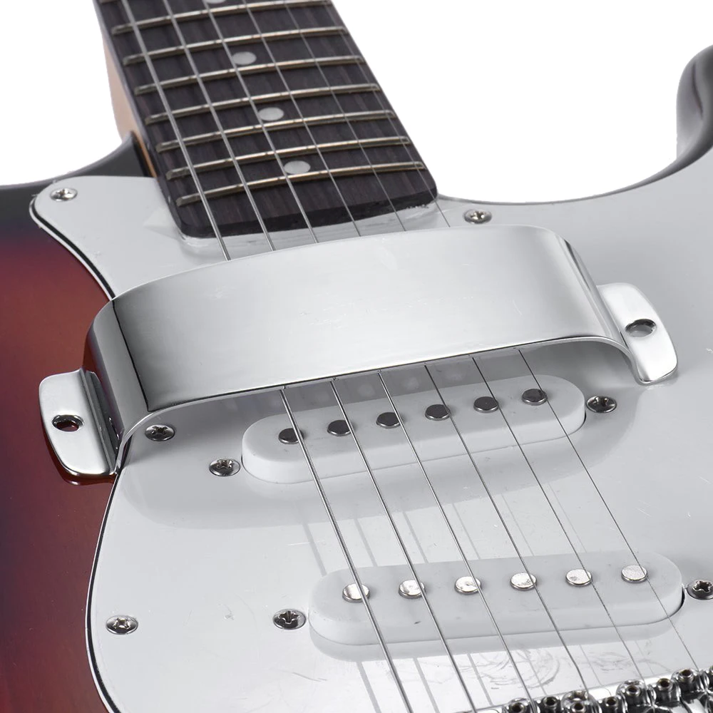 Bass Pickup Cover Plate Durable Alloy Pickup Cover Protector with 2 Mounting Screws Bass Replacement Part
Bass Pickup Cover Plate Durable Alloy Pickup Cover Protector with 2 Mounting Screws Bass Replacement Part