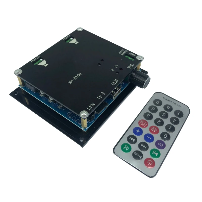 Плата цифрового усилителя мощности TDA7498 100Wx2, Плата усилителя мощности Hi-Fi с высоким разрешением XH-A106
Плата цифрового усилителя мощности TDA7498 100Wx2, Плата усилителя мощности Hi-Fi с высоким разрешением XH-A106