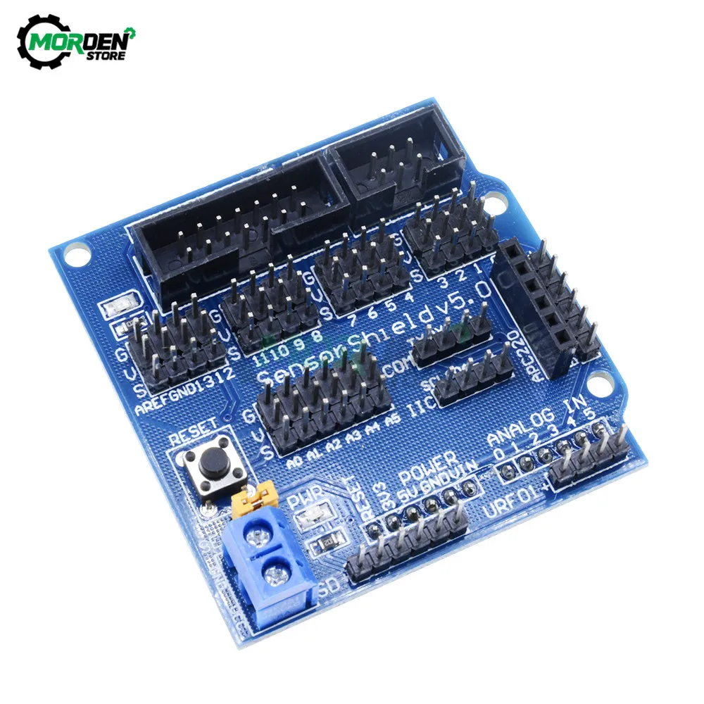 V5 Expansion Board V5.0 Sensor Shield Expansion Board for Arduino Electronic Building Blocks Robot Accessories Sensor Shield
V5 Expansion Board V5.0 Sensor Shield Expansion Board for Arduino Electronic Building Blocks Robot Accessories Sensor Shield
