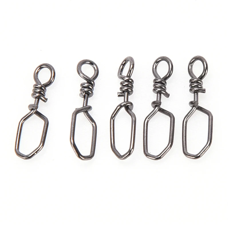 50pcs/Lot Tackle Fishhooks Fishing Fishing Connector Stainless Steel Accessories 4 Sizes Square Snap
50pcs/Lot Tackle Fishhooks Fishing Fishing Connector Stainless Steel Accessories 4 Sizes Square Snap