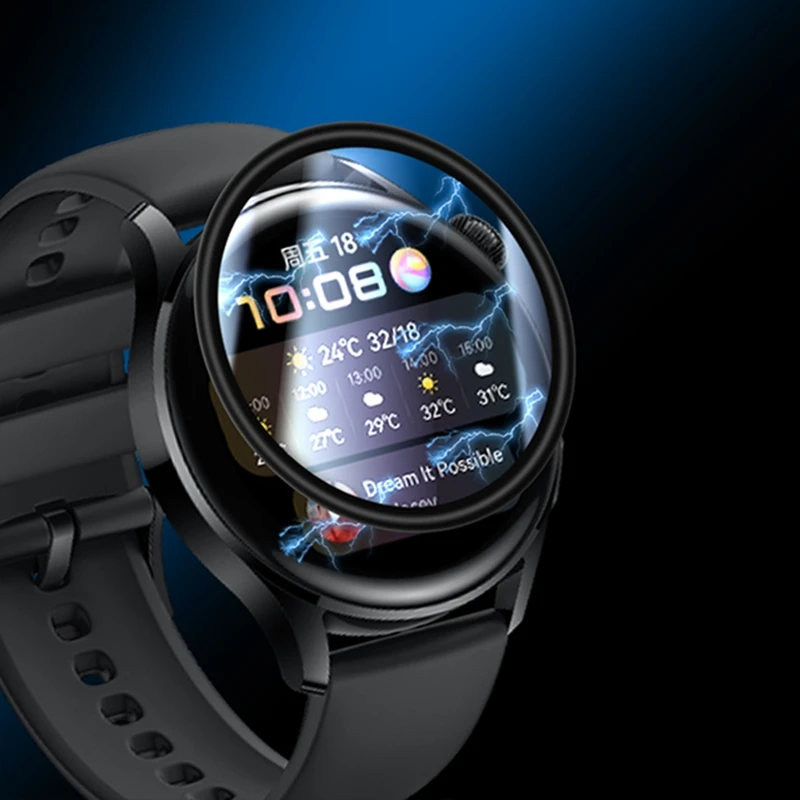 1/2 шт. 3D изогнутое закаленное стекло для Huawei watch 3 Полное покрытие Защитная пленка