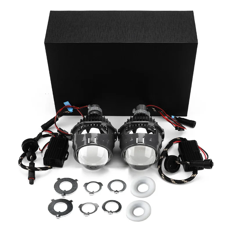 2PCS 2.5" Bi-LED Projector Lenses Bulb 9005 9006 H4 H7 LED Lamps For Headlight Car-styling Retrofit Hi/Lo Beam Lens
2PCS 2.5" Bi-LED Projector Lenses Bulb 9005 9006 H4 H7 LED Lamps For Headlight Car-styling Retrofit Hi/Lo Beam Lens