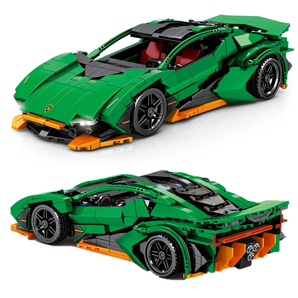 Новая высокотехнологичная суперспортивная модель автомобиля Lamborghinied, кубики MOC, креативная конструкция автомобиля, игрушки для мальчиков, ...
Новая высокотехнологичная суперспортивная модель автомобиля Lamborghinied, кубики MOC, креативная конструкция автомобиля, игрушки для мальчиков, ...