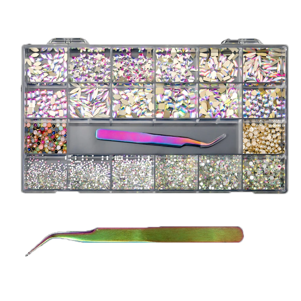21 grid top brand design mixed glass flat back special-shaped flashing gemstone diamondDIYprofessional nail supplies accessories
21 grid top brand design mixed glass flat back special-shaped flashing gemstone diamondDIYprofessional nail supplies accessories
