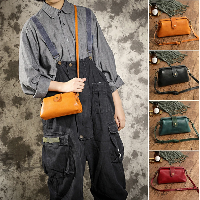 Retro Handmade Bag PU Leather Crossbody Bags for Women Vintage Style Handbags PR Sale
Retro Handmade Bag PU Leather Crossbody Bags for Women Vintage Style Handbags PR Sale