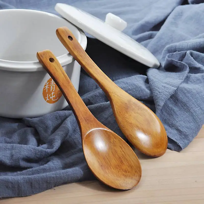 Japanese-style Wooden Soup Spoon Kitchen Cooking Utensil Tool Soup Teaspoon Catering Kids Spoon Rice TableSpoon Kitchen Tools
Japanese-style Wooden Soup Spoon Kitchen Cooking Utensil Tool Soup Teaspoon Catering Kids Spoon Rice TableSpoon Kitchen Tools