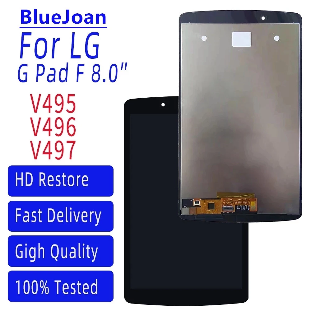 ЖК-дисплей 8,0 дюйма для LG G Pad F 8,0 V495 V496 V497, сенсорный экран, дигитайзер, сенсорная панель в сборе, Запасная часть
ЖК-дисплей 8,0 дюйма для LG G Pad F 8,0 V495 V496 V497, сенсорный экран, дигитайзер, сенсорная панель в сборе, Запасная часть