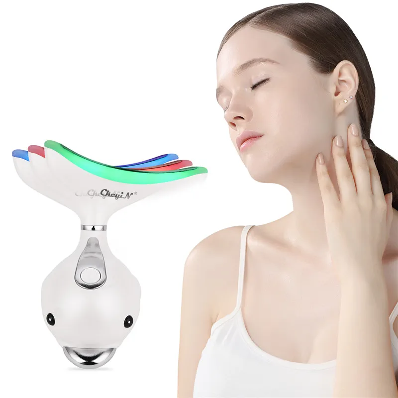 CkeyiN Led Photon Heating Facial Neck Massager Skin Tightening Face Neck Wrinkle Removal Machine Reduce Double Chin Skin Lift
CkeyiN Led Photon Heating Facial Neck Massager Skin Tightening Face Neck Wrinkle Removal Machine Reduce Double Chin Skin Lift