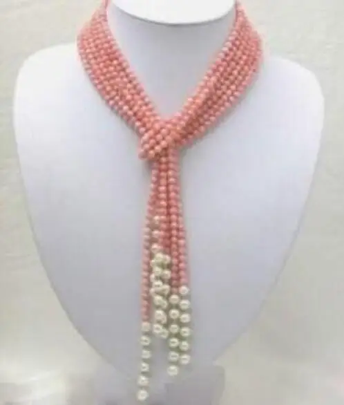 Magnifique! Femmes longue mode 2015 haute qualité 50 pouces rose corail collier de perles d'eau douce AAA vente en gros et au dé
Magnifique! Femmes longue mode 2015 haute qualité 50 pouces rose corail collier de perles d'eau douce AAA vente en gros et au dé