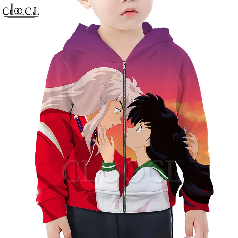 CLOOCL/толстовки на молнии с японским аниме Inuyasha; 3D принт для мальчиков и девочек; Детский Повседневный Модный пуловер на молнии с капюшоном
CLOOCL/толстовки на молнии с японским аниме Inuyasha; 3D принт для мальчиков и девочек; Детский Повседневный Модный пуловер на молнии с капюшоном