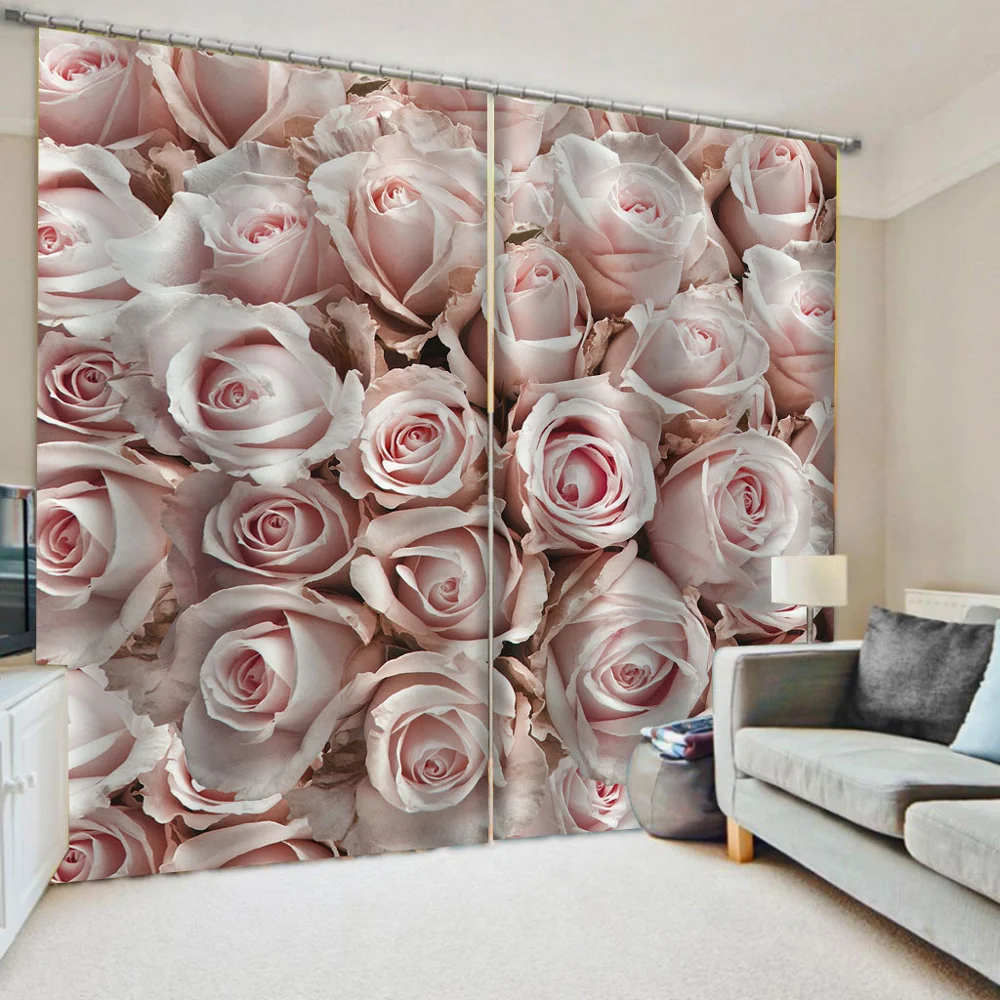New Custom Curtain Blackout 3D Living Room Bedroom Window Curtains rose romantic Wedding Room Curtain Drapes
New Custom Curtain Blackout 3D Living Room Bedroom Window Curtains rose romantic Wedding Room Curtain Drapes