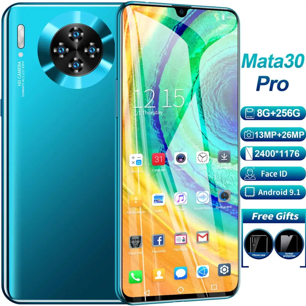 mate 30 pro smartphone 4G mobile phone 4G RAM quad-core Android phone 13MP HD camera 6.3-inch screen Global version
mate 30 pro smartphone 4G mobile phone 4G RAM quad-core Android phone 13MP HD camera 6.3-inch screen Global version