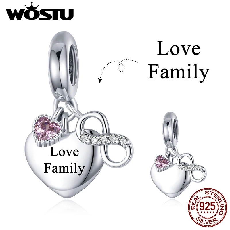 WOSTU 925 Sterling Silver Lettering Birthday Pet Name Custom DIY Beads Charms Pendant Fit Bracelets Women Fashion Jewelry Gift
WOSTU 925 Sterling Silver Lettering Birthday Pet Name Custom DIY Beads Charms Pendant Fit Bracelets Women Fashion Jewelry Gift