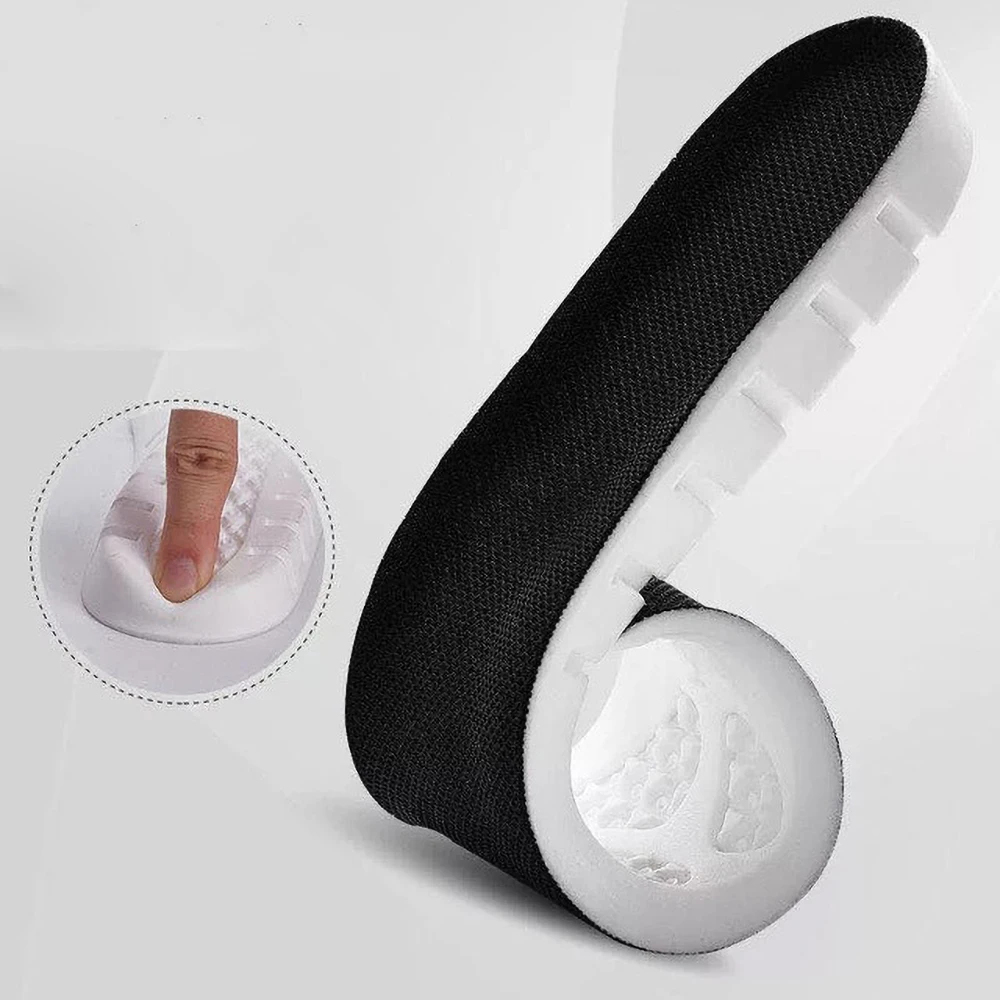 Sports High Elastic Kinetic Energy Ultra-Light Insoles Sweat ShockAbsorbent Deodorant Breathable EVA Soft Shoes Pad Brioche
Sports High Elastic Kinetic Energy Ultra-Light Insoles Sweat ShockAbsorbent Deodorant Breathable EVA Soft Shoes Pad Brioche