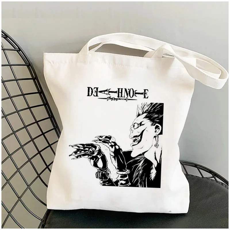 Сумка для покупок Death Note, Женская Экологичная сумка для покупок, многоразовые тканевые сумки
Сумка для покупок Death Note, Женская Экологичная сумка для покупок, многоразовые тканевые сумки