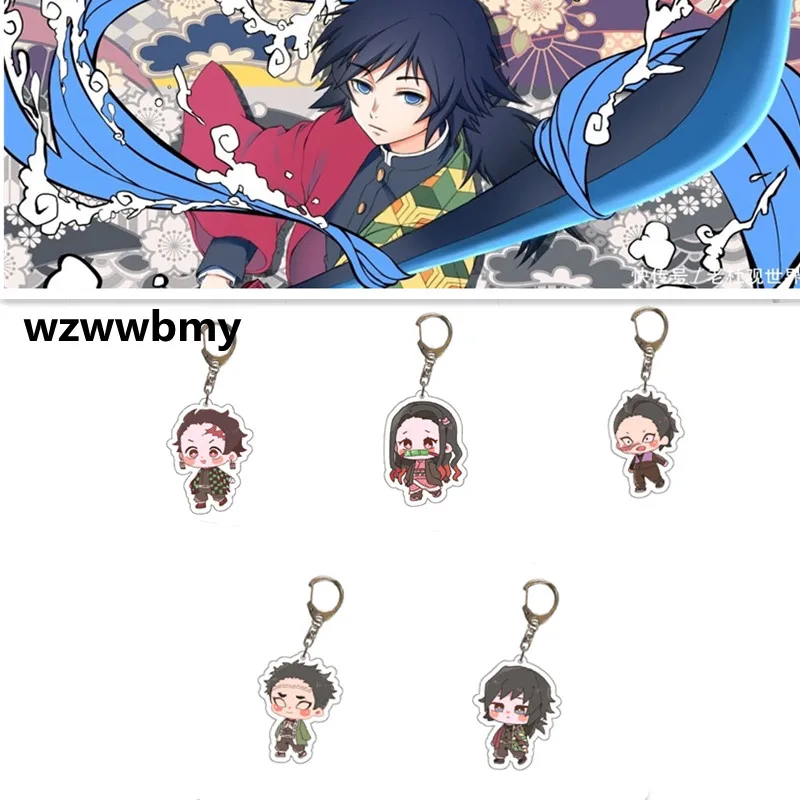 10 Pcs/pack Anime Demon Slayer Doll Five-star Keychain Blade Of Ghost Key Chains Jewelry Fans Gift
10 Pcs/pack Anime Demon Slayer Doll Five-star Keychain Blade Of Ghost Key Chains Jewelry Fans Gift