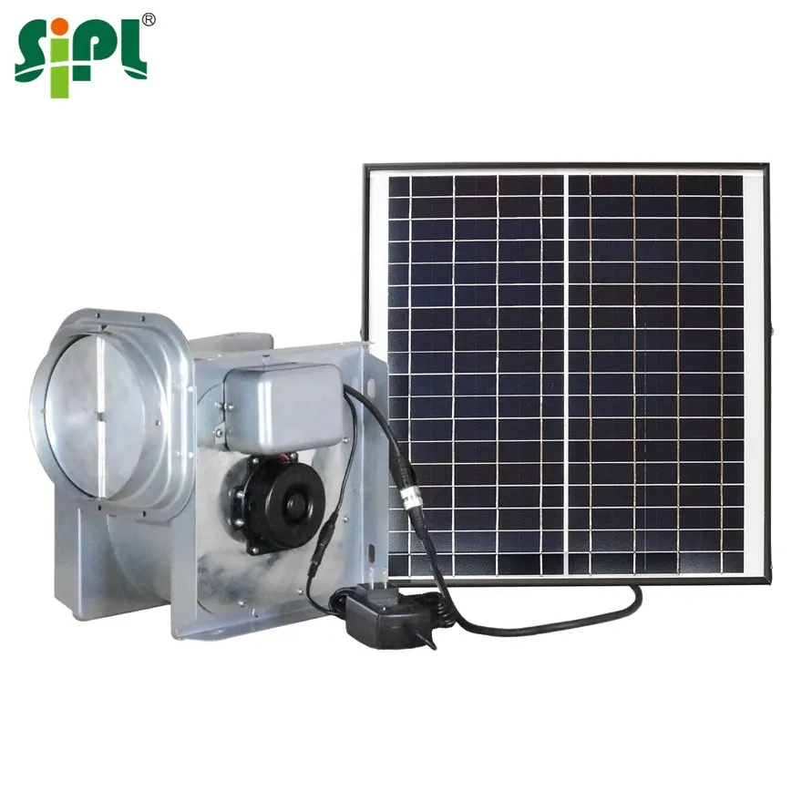 Sunny Eco Vent Kit Solar Panel Dual Power Heat Extraction Centrifugal Fan 4'' DC Motor Home Exhaust Fan Double Inlet Air Blower
Sunny Eco Vent Kit Solar Panel Dual Power Heat Extraction Centrifugal Fan 4'' DC Motor Home Exhaust Fan Double Inlet Air Blower