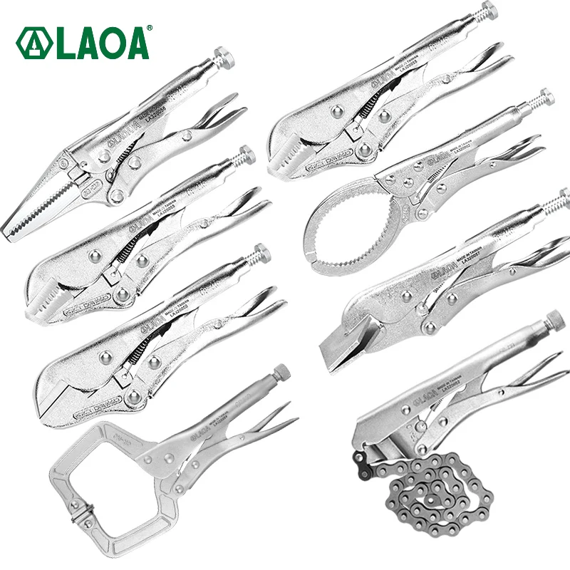 LAOA Power Locking Pliers Set Welding/Straight/ Needle Nose/ Flat Nose/ Sealing/ Oil Filter Locking Pliers
LAOA Power Locking Pliers Set Welding/Straight/ Needle Nose/ Flat Nose/ Sealing/ Oil Filter Locking Pliers