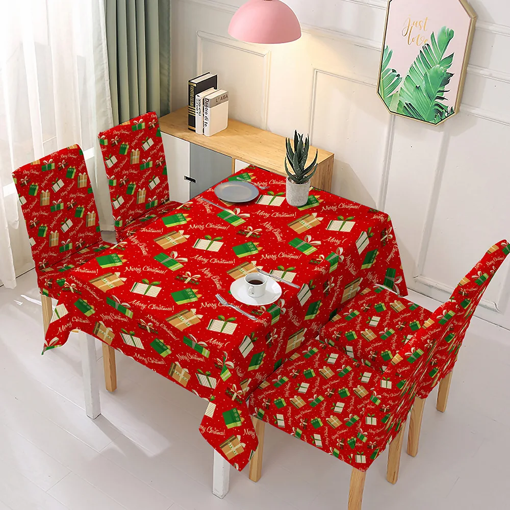 Santa Claus Cartoon Pattern Table Cover Waterproof Oil Resistant Christmas Tablecloth Cloth Christmas Decorations for Home Table
Santa Claus Cartoon Pattern Table Cover Waterproof Oil Resistant Christmas Tablecloth Cloth Christmas Decorations for Home Table