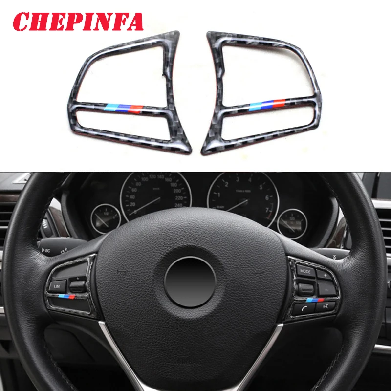 2pcs Set Car Steering Wheel Button Frame Cover Trim Carbon Fiber Interior For BMW 3 Serise 3GT F30 3gt F34 Auto Accessories
2pcs Set Car Steering Wheel Button Frame Cover Trim Carbon Fiber Interior For BMW 3 Serise 3GT F30 3gt F34 Auto Accessories