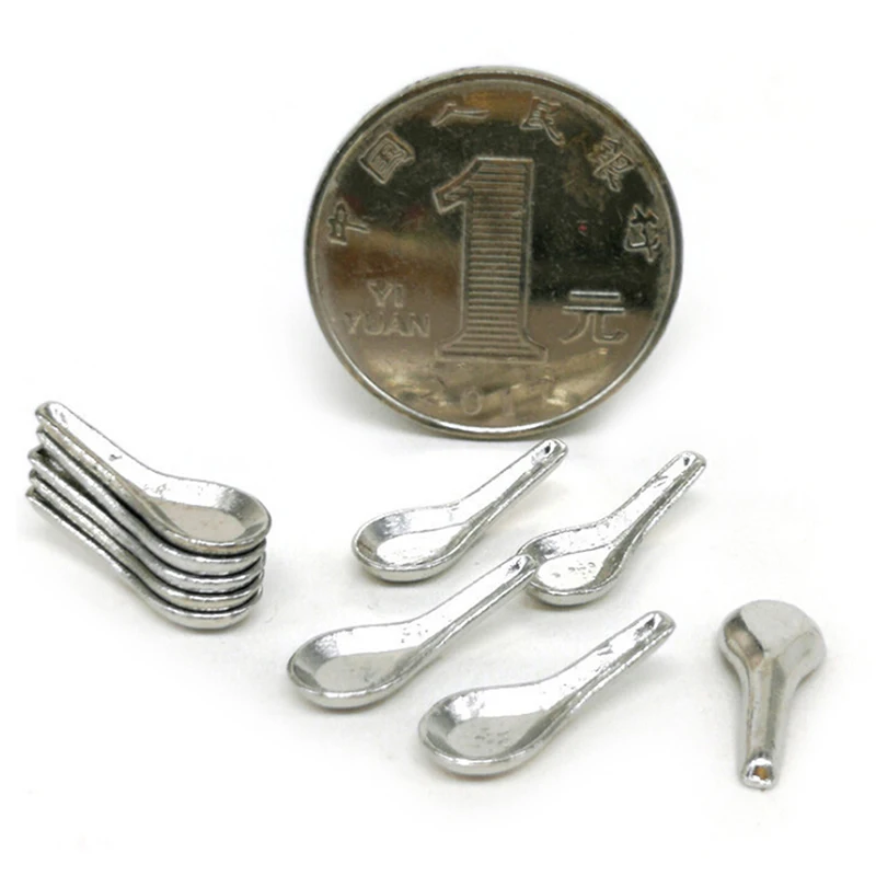 10Pcs Simulation 1:12 Fork Knife Soup Spoon Tableware Dollhouse Miniature Accessories Kitchen Food Furniture Toys
10Pcs Simulation 1:12 Fork Knife Soup Spoon Tableware Dollhouse Miniature Accessories Kitchen Food Furniture Toys