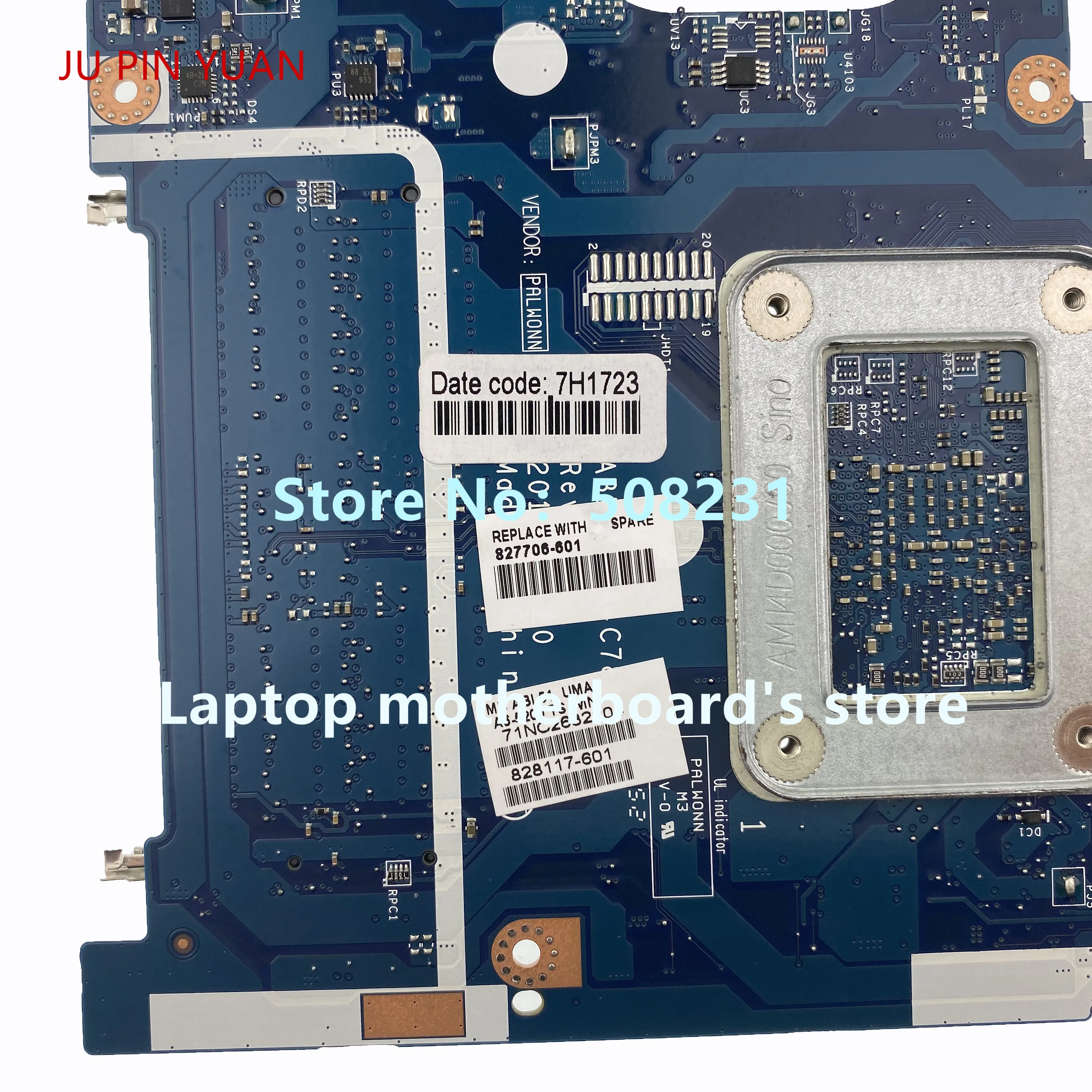 Материнская плата для ноутбука HP 15-AF, 827706-601, 827706-001, ABL51, полностью протестирована
Материнская плата для ноутбука HP 15-AF, 827706-601, 827706-001, ABL51, полностью протестирована
