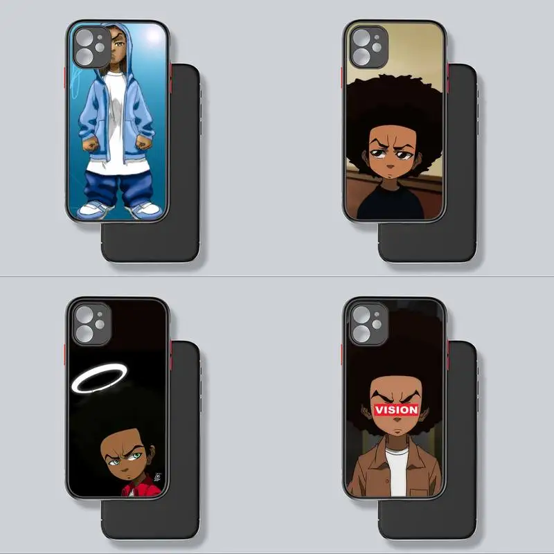 Huey Freeman Boondocks Phone Case Transparent Matte For IPhone7 8 11 12 S Mini Pro X XS XR MAX Plus Cover Shell
Huey Freeman Boondocks Phone Case Transparent Matte For IPhone7 8 11 12 S Mini Pro X XS XR MAX Plus Cover Shell