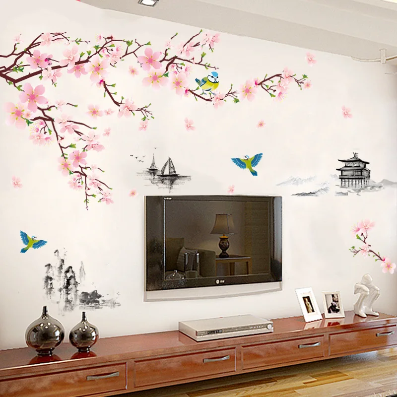 Wall Sticker Flower Home Decor Ink Flower TV Background Wall Sofa Living Room Wall Decoration Wall Stickers Living Room Decal
Wall Sticker Flower Home Decor Ink Flower TV Background Wall Sofa Living Room Wall Decoration Wall Stickers Living Room Decal