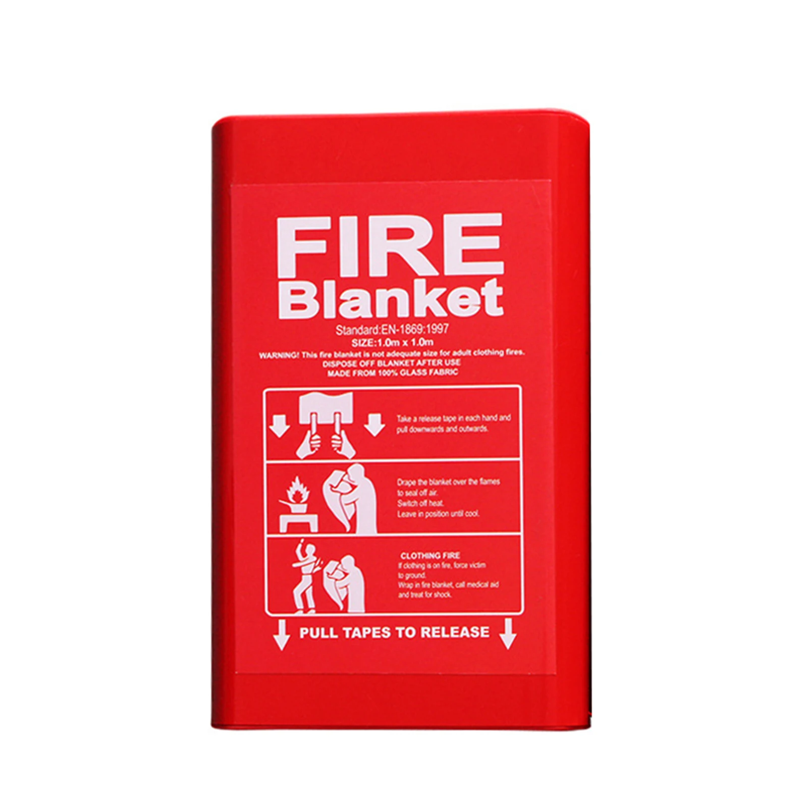 Portable Fire Blanket Multifunctional Heat Resistance Emergency Supplies for Home Restaurant Hotel Dropshipping
Portable Fire Blanket Multifunctional Heat Resistance Emergency Supplies for Home Restaurant Hotel Dropshipping