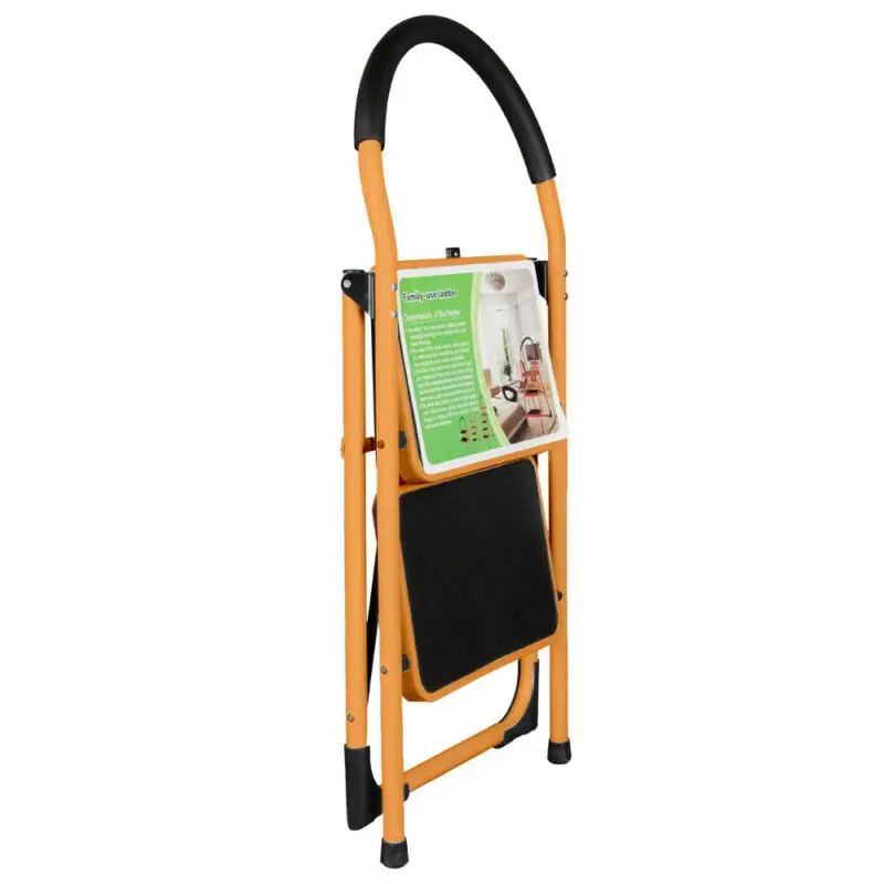 2 Step Ladder Folding Stool Heavy Duty Industrial Lightweight 330Lbs Capacity
2 Step Ladder Folding Stool Heavy Duty Industrial Lightweight 330Lbs Capacity