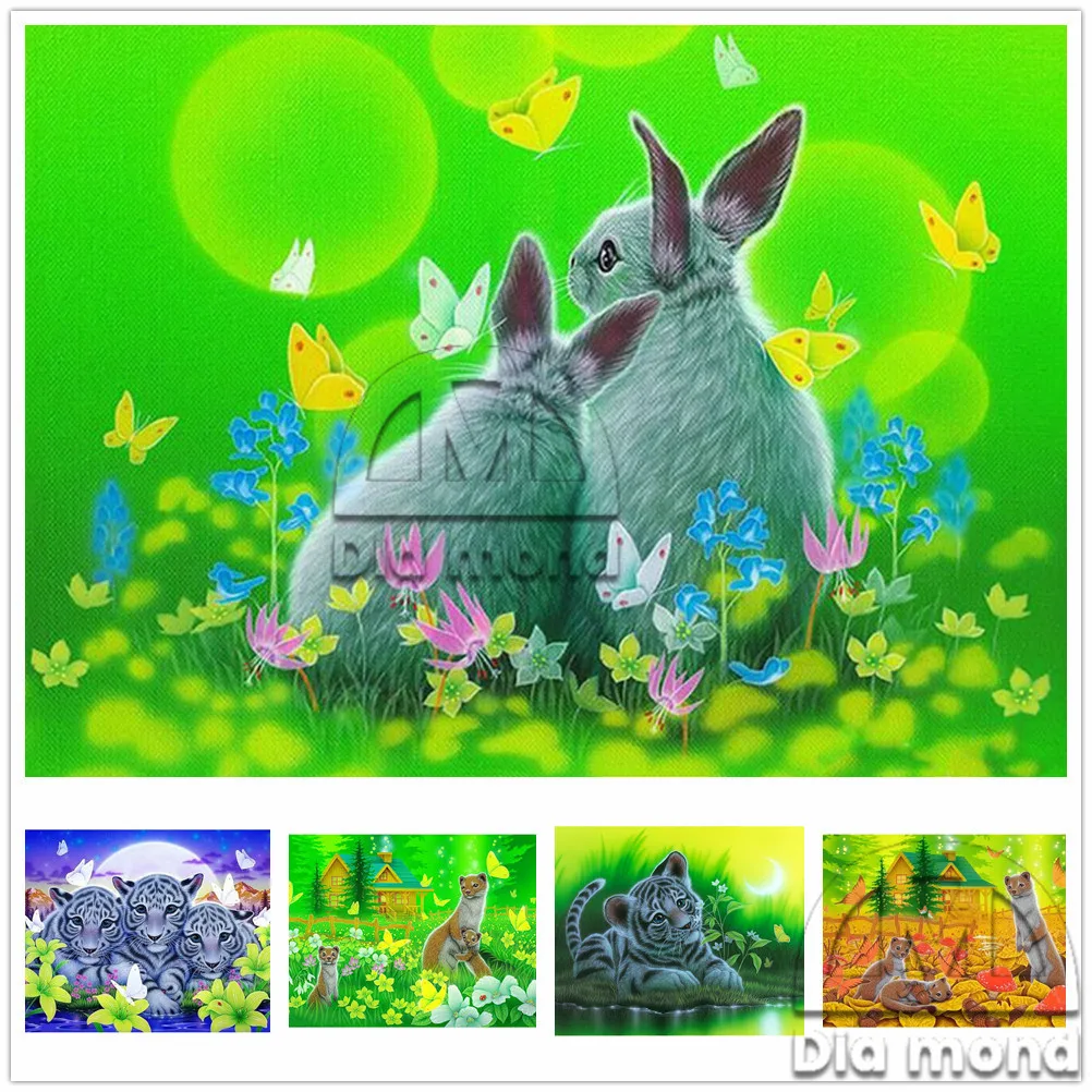 Tiger Squirrel Groundhog Diamond Painting Cute Cartoon Animals Diamond Embroidery Cross Stitch Crafts Full Drill Home Decor Gift
Tiger Squirrel Groundhog Diamond Painting Cute Cartoon Animals Diamond Embroidery Cross Stitch Crafts Full Drill Home Decor Gift