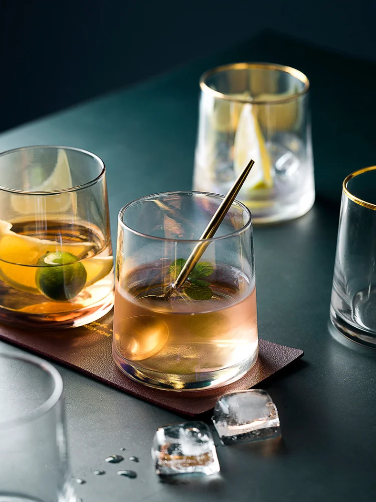 250ML Transparent Color Heat-resistant Transparent Glass European Ins Creative Mouthwash Cup Creative Whisky Glass
250ML Transparent Color Heat-resistant Transparent Glass European Ins Creative Mouthwash Cup Creative Whisky Glass
